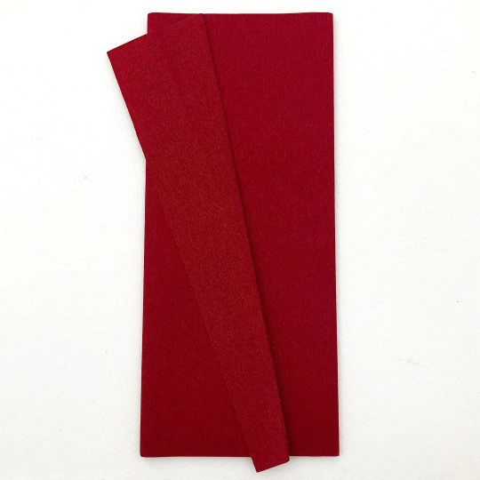 Double Sided Crepe Paper ~ Gloria Doublette from Germany ~ Wine
